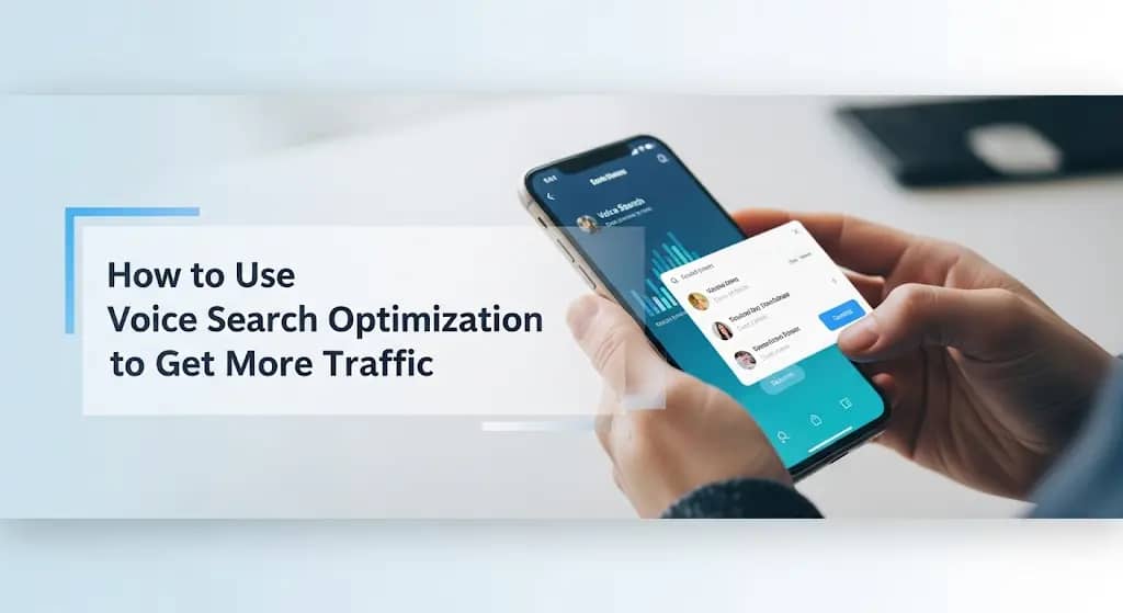 How To Use Voice Search Optimization To Get More Website Traffic