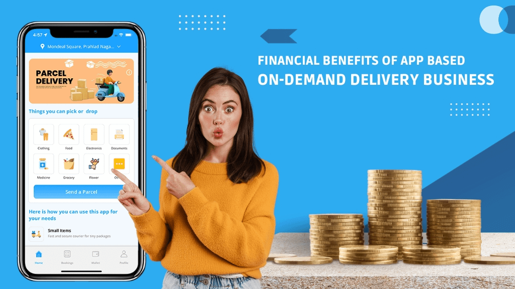 Financial Benefits of App based On demand Delivery Business